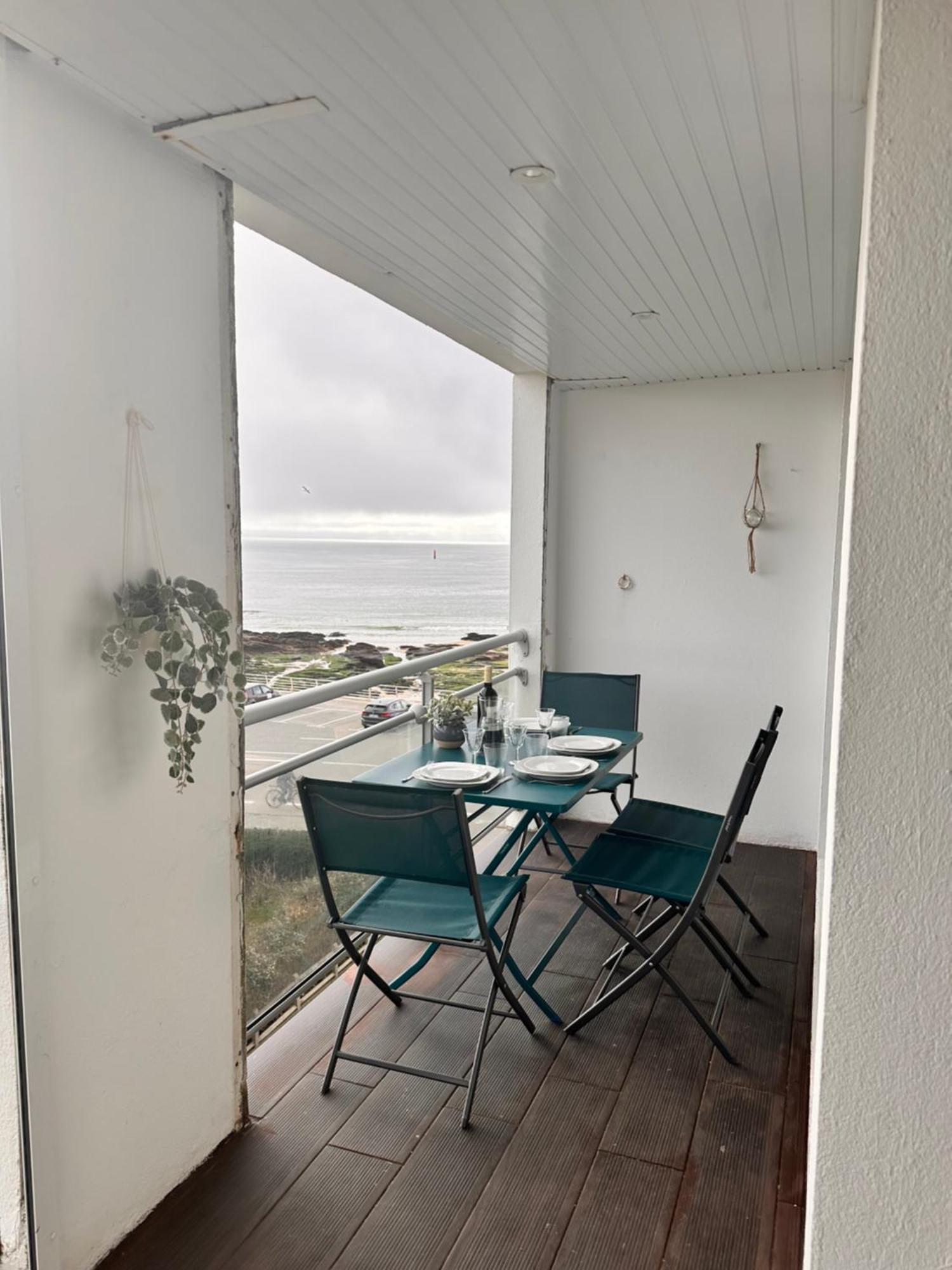 Appartement Vue Sur Mer, A Deux Pas De La Plage Port-Haliguen Extérieur photo