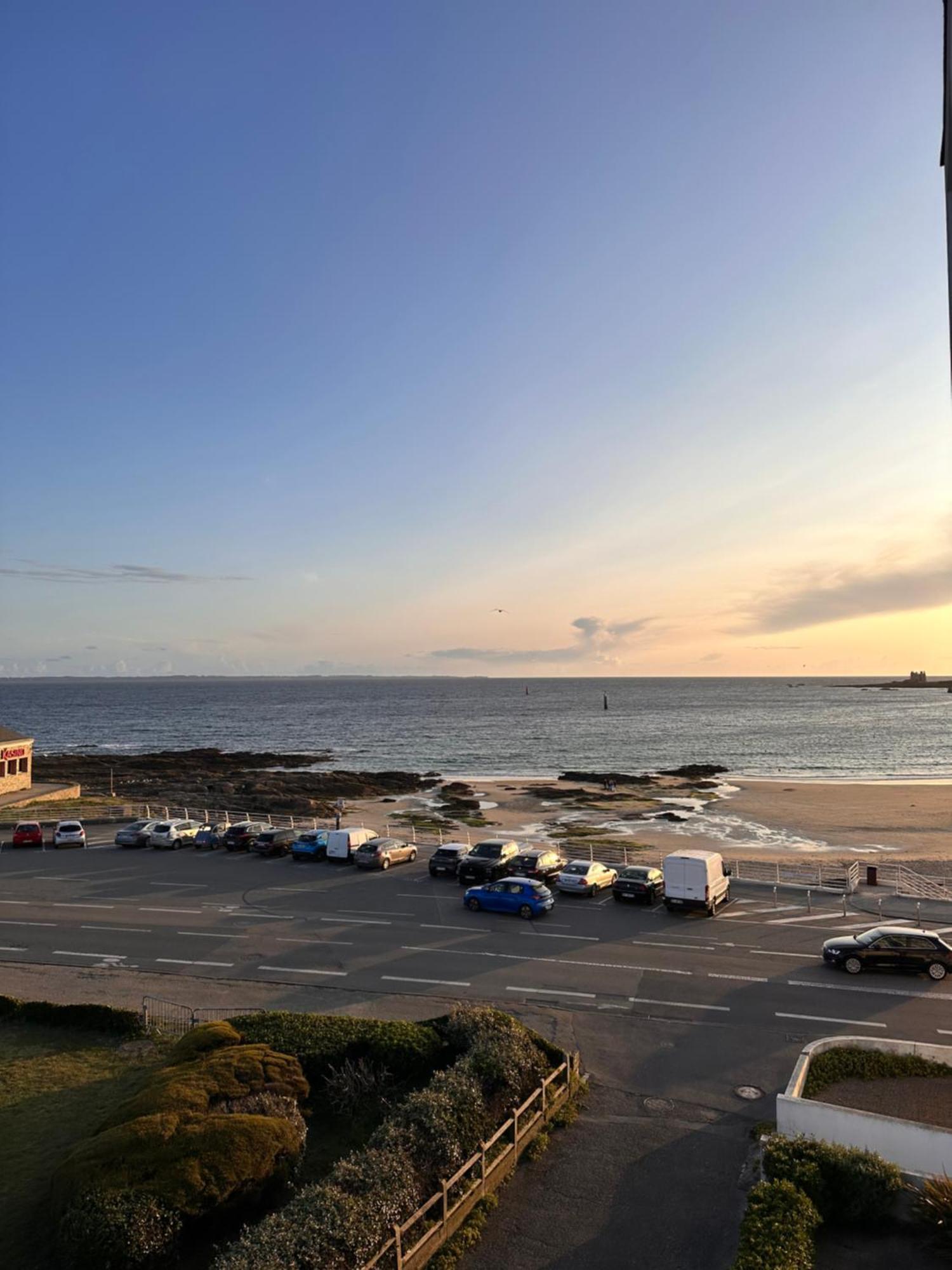 Appartement Vue Sur Mer, A Deux Pas De La Plage Port-Haliguen Extérieur photo
