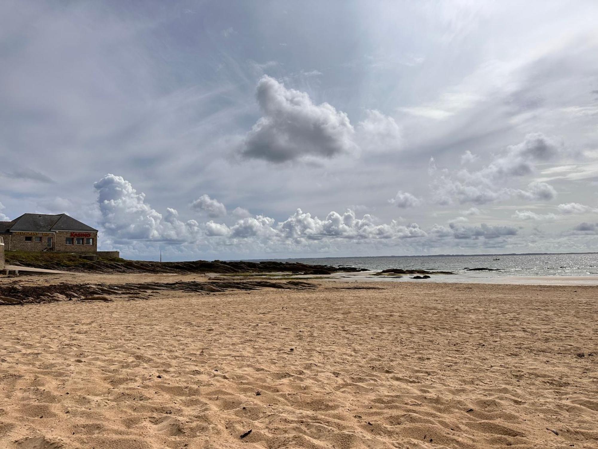 Appartement Vue Sur Mer, A Deux Pas De La Plage Port-Haliguen Extérieur photo